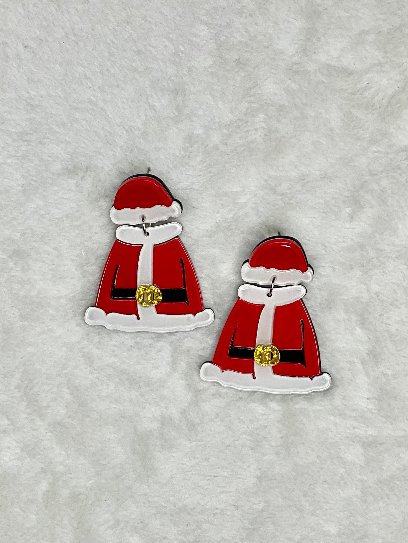 Santa Suit earrings